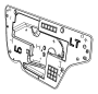 Door Water Deflector (Front)