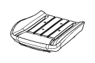 Image of FOAM. Seat Cushion. Left. [POWER 8-WAY DRIVER. image for your 2012 Dodge Avenger   