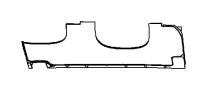 Image of KNEEBLOCKER. Steering Column Opening. [Black], [Police Group]. image for your 2015 Dodge Charger   