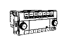 View RADIO. MULTI Media, Used for: AM/FM/CD/MP3 and Satellite.  Full-Sized Product Image