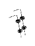 View BUSHING. Crossmember.  Full-Sized Product Image 1 of 10