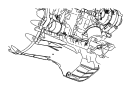 View BRACKET. Engine Mount. Right Side.  Full-Sized Product Image