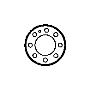 View PLATE. Backing, Flexplate or Flywheel Backing.  Full-Sized Product Image