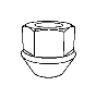 View NUT. Lug, Wheel.  Full-Sized Product Image