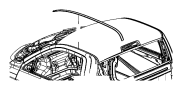View MOLDING. Roof. Right.  Full-Sized Product Image