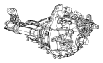 Image of AXLE. SERVICE FRONT. [215MM FRONT AXLE], [3. image