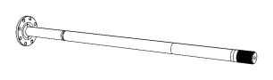 View Drive Axle Shaft (Rear) Full-Sized Product Image