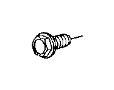 Bolt. Mount. Alternator. Bracket. (Upper). A Bolt which secures the.