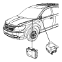 View MODULE. Anti-Lock Brake System. All Wheel Drive, Export, Left Hand Drive.  Full-Sized Product Image