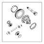 View RETAINER. Differential pinion shaft.  Full-Sized Product Image