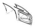 View MOLDING, WEATHERSTRIP. Front Door Belt, Front Door Belt Outer. Left.  Full-Sized Product Image