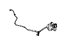68241090AB Door Wiring Harness (Rear)
