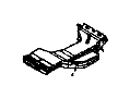 Image of CLIP, PIN, SHIELD. Push, Seat. Mexico. [Rear 60/40 Split. image for your 2006 Dodge Charger 3.5L V6  