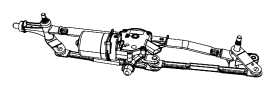 Image of Used for: MOTOR AND LINKAGE. Windshield wiper. [Var Intermittent. image for your 2014 Chrysler 300 S  