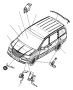 View SENSOR. Headlamp. Rear.  Full-Sized Product Image