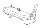 Image of Seat Belt Receptacle (Rear) image for your 2022 Ram ProMaster City SLT Mini Passenger Van  