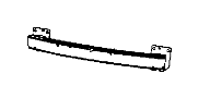 View REINFORCEMENT. Front Bumper.  Full-Sized Product Image