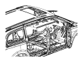 View WEATHERSTRIP. Sliding Door Secondary. Right, Upper Right.  Full-Sized Product Image