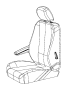 View ARMREST. Front Seat. Passenger, Right, Right Inner, Right Seat. Inboard.  Full-Sized Product Image