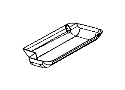 Image of Console Mat image for your 2022 Ram 1500 Laramie Crew Cab Pickup Fleetside  