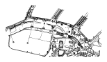 Image of SCREW, Used for: SCREW AND WASHER. Hex Head. M6X1.00X25.50.  [SUPP. SIDE CURTAIN FRT. image for your 2007 Dodge Caliber