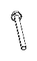 View Used for: SCREW AND WASHER. Hex Head. M6X1.0X40.00. Mounting.  Full-Sized Product Image