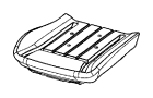 Image of FOAM. Seat Cushion. Front. Left, Right. [Rear 60/40 Folding. image for your 2008 Jeep Liberty   