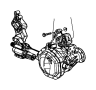 View INSULATOR. Engine Mount. Left Side.  Full-Sized Product Image