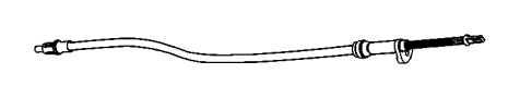 View CABLE. Parking Brake. Left.  Full-Sized Product Image