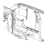 View PANEL. Cowl Side Trim. Front Right, Right, Right Front.  Full-Sized Product Image
