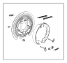 View Parking Brake Shoe Full-Sized Product Image