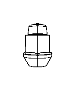 View Wheel Lug Nut Full-Sized Product Image