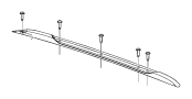 Roof Luggage Carrier Side Rail