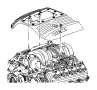 Image of COVER. ENGINE. image for your 2009 Jeep Grand Cherokee   