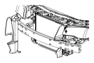 Bumper Impact Bar (Front, Lower). Steel bar that performs.
