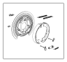 View Parking Brake Shoe Full-Sized Product Image