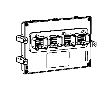 Image of Engine Control Module (ECM). A module in a vehicle. image for your 2013 Chrysler Town & Country   