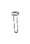 View BOLT, SCREW. 6 Lobe Recessed Head, Pan Head. M6X1.00X34.00. Left Cylinder Head, Left Side, Mounting, Mounting Left Side, Mounting Right Side, Right Cylinder Head, Right Side.  Full-Sized Product Image 1 of 10