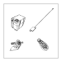 View Keyless Entry Transmitter Full-Sized Product Image