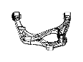 View ARM. Lower Control. Rear. Right, Right Rear.  Full-Sized Product Image