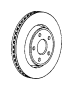Image of ROTOR. Brake. Front. BPROAUTO, Magneti Marelli. Right or Left. [Anti-Lock 4-Wheel Disc. image for your 2016 Dodge Grand Caravan   