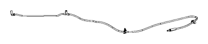 View HOSE, Used for: HOSE AND CONNECTOR. Windshield Washer. Front.  Full-Sized Product Image