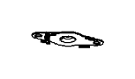 View Suspension Shock Absorber Mount Washer (Upper) Full-Sized Product Image
