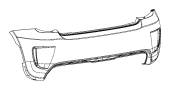 Image of FASCIA. REAR UPPER. [ML3], [ML3] OR [Body. image for your Jeep