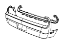 View Bumper Cover (Rear, Upper, Lower) Full-Sized Product Image
