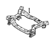 View Suspension Subframe Crossmember (Front) Full-Sized Product Image