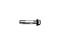 6512092AA Bolt. Arm. Control. Mount. (Front, Rear, Upper, Lower)