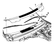 View BLADE. Front Wiper. Left.  Full-Sized Product Image