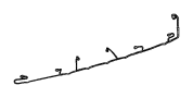 Image of WIRING. Rear Fascia. [Accent/Body Color. image for your Dodge
