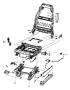 Image of Seat Frame (Front) image for your 2015 Ram 1500   